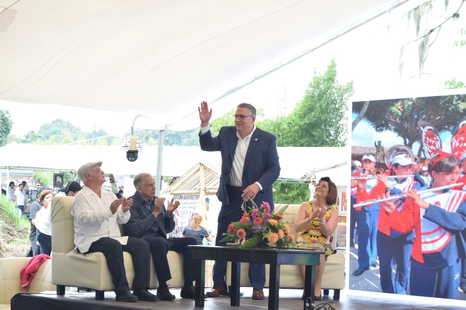 Asistentes durante la presentación